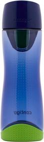 img 1 attached to Contigo Swish Autoseal Water Bottle: Large BPA-Free 🚰 Leakproof Gym Bottle for Sports, Running, Biking & Hiking