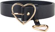 👛 women's accessories with fashionable silver buckle, gold leather, 3cm width logo