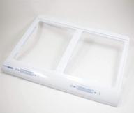 🌬️ lg refrigerator crisper drawer cover - genuine oem part 3551jj1005x (white) логотип