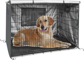 img 4 attached to Cappaw Inches Kennel Durable Dog Cover Dogs for Crates, Houses & Pens
