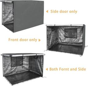 img 2 attached to Cappaw Inches Kennel Durable Dog Cover Dogs for Crates, Houses & Pens
