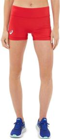 img 2 attached to ASICS Volleyball Short Steel X Small Sports & Fitness