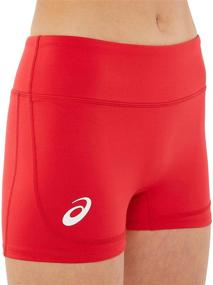 img 4 attached to ASICS Volleyball Short Steel X Small Sports & Fitness