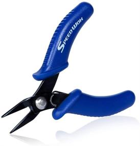 img 4 attached to 🔧 SPEEDWOX 3 Inch Mini Flat Nose Pliers: Precision Jewelry Making Tool with Smooth Jaw - Perfect for Craft, Beading, and Hobby