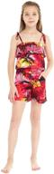hawaiian ruffle jumpsuit romper sunset girls' clothing and jumpsuits & rompers logo