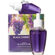 revamped bathroom aroma! black cherry merlot wallflowers 2-pack refills by bath and body works logo