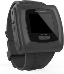 img 2 attached to 🔗 50F Plus Bluetooth Wrist Pulse Oximeter Heart Rate Monitor with Innovo SnugFit Probe - Mac Incompatible, Charging Not Included