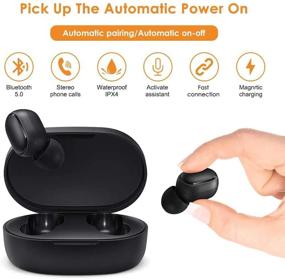 img 3 attached to Наушники Xiaomi Mi True Wireless Earbuds Basic 2 - Защита от пота IPX4, Bluetooth 5.0 с микрофоном - Настоящий стерео Bluetooth-наушники