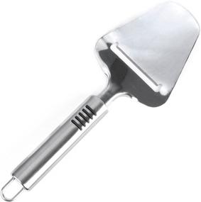 img 4 attached to 🧀 Kÿchen Stainless Steel Cheese Slicer - Cutter & Shaver for Soft, Semi-Hard, and Hard Cheeses