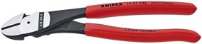 img 4 attached to 🔪 KNIPEX High Leverage Diagonal Cutters - 12 Degree Angled (7421200SBA) - Top-rated Tool for Enhanced Cutting Performance
