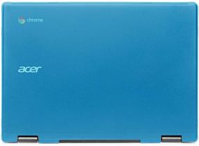 img 4 attached to 📦 mCover Hard Shell Case for 2019 11.6" Acer Chromebook C721 / Spin R721 Series - Aqua (Not Compatible with Older Acer 11 C720 / C730 / C731 / C732 / C771 / C740 / CB3-111 / CB3-131)