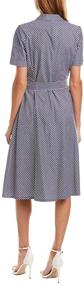 img 1 attached to 👗 Anne Klein Women's Notch Collar Dress with Belt – Perfect for Versatile Style