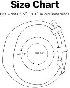 img 1 attached to Huadea Совместимые заменители для Fitbit Flex 2: 4-пак силиконовых ремешков со стандартной пряжкой для часов