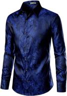 👔 zeroyaa emerald paisley jacquard sleeve zlcl28 men's clothing: elevate your style with paisley pattern logo