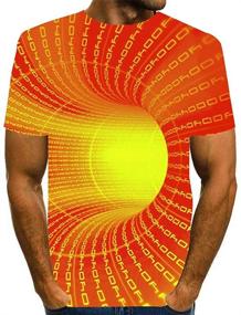 img 2 attached to Graphic T Shirt Short Sleeve Daily Men's Clothing and Shirts