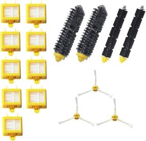 img 4 attached to 🔧 Effective Replacement Parts Kit for Irobot Roomba 700 Series: Bristle Brush, Flexible Beater, Side Brush & Hepa Filters by Amyehouse - Enhance Your Vacuum Performance!