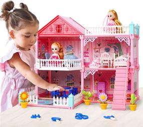 img 4 attached to 🏠 CUTE STONE Dollhouse Dreamhouse Accessories: Enhance Your Miniature Wonderland!