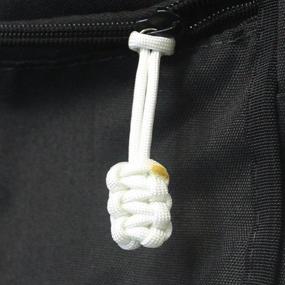 img 3 attached to 🔗 Bartact Paracord Zipper Pull White Set of 5: Enhance Your Gear With Durable and Stylish Accessories