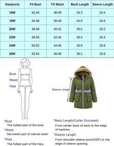 img 2 attached to Hanna Nikole Winter Thicken Outwear Women's Clothing for Coats, Jackets & Vests