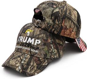 img 1 attached to 🧢 Donald Trump 2024 MAGA Adjustable Baseball Cap - Show Support for Trump & Make America Great Again!