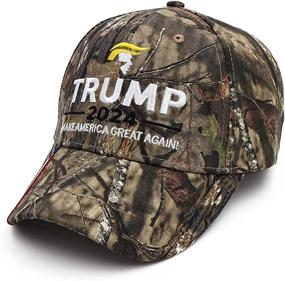 img 3 attached to 🧢 Donald Trump 2024 MAGA Adjustable Baseball Cap - Show Support for Trump & Make America Great Again!