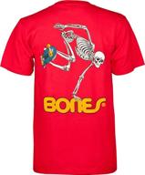 🦴 powell peralta skeleton skateboard t-shirt логотип