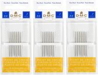 🧵 total sewing pack: cross stitch needles logo