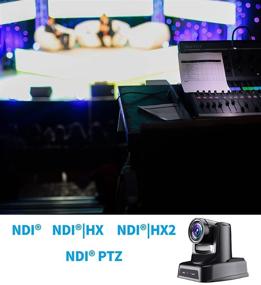 img 3 attached to 📷 High-Quality SMTAV NDI PTZ Camera: 30x + 8X Zoom, HDMI, 3G-SDI, IP Outputs | Ideal for Church, Conference, Teaching, Esports, and More (30X, Space Gray)