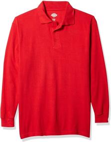 img 3 attached to 👕 Apple X Large Men's Clothing - Pique Sleeve Shirt by Dickies