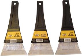 img 2 attached to 🐻 Pennzoil Automotive Bear Claw Ice Scraper Set - 9 Inch, Black (Pack of 3) - Model No. 14300