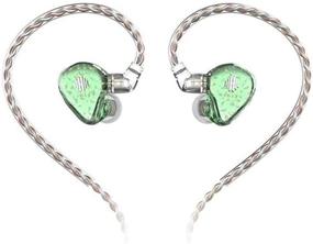 img 2 attached to Linsoul Hidizs Mermaid MS2 1BA 1DD Hybrid Dual Drivers HiFi In-Ear Earphones With 10