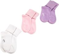 🧦 носки capezio для девочек: набор "turn cuff", 3 пары удобных носков логотип