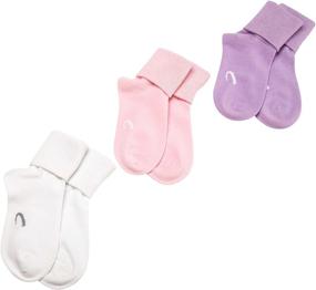 img 1 attached to 🧦 Capezio Big Girls' Turn Cuff Sock Pre-Pack Bundle: 3 Pairs of Comfortable Socks