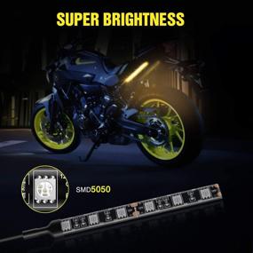 img 2 attached to Nilight 6 5050 SMD Waterproof Motorcycle TR 10