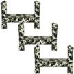 harness adjustable shoulder d camouflage green 3pcs men's accessories logo