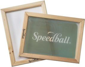 img 3 attached to 🖼️ Speedball 110 Monofilament Screen Printing Frame: 10x14 Inches - High Quality for Precise Prints