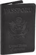 shvigel leather passport cover - holder - for men &amp travel accessories logo