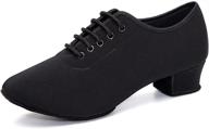 vcixxvce lace up professional ballroom modern men's shoes logo