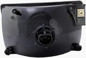 img 3 attached to 🚙 Dorman 1590411 Jeep Passenger Side Headlight Assembly - Perfect Fit for Certain Jeep Models