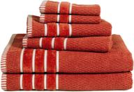 bedford home cotton weave towel logo