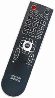 📺 replacement remote control for emerson sylvania tvs - model nf015ud nf020ud logo