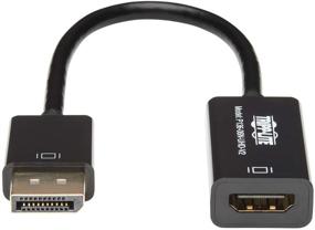 img 1 attached to 🔌 Адаптер кабеля Tripp Lite DisplayPort to HDMI Active, DP 1.2 в HDMI (мужской на женский), DP2HDMI, UHD 4K x 2K на 24/30 Гц, 6 дюймов (P136-06N-UHD-V2)