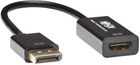 img 4 attached to 🔌 Адаптер кабеля Tripp Lite DisplayPort to HDMI Active, DP 1.2 в HDMI (мужской на женский), DP2HDMI, UHD 4K x 2K на 24/30 Гц, 6 дюймов (P136-06N-UHD-V2)