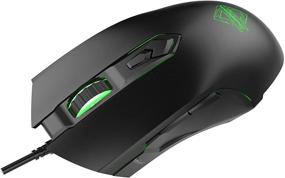 img 1 attached to 🖱️ Unleash the Gaming Power with FIRSTBLOOD ONLY GAME AJ52 Watcher RGB Gaming Mouse - Programmable 7 Buttons, Ergonomic LED Backlit USB Gamer Mice for Windows Mac OS Linux, in Black