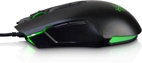 img 2 attached to 🖱️ Unleash the Gaming Power with FIRSTBLOOD ONLY GAME AJ52 Watcher RGB Gaming Mouse - Programmable 7 Buttons, Ergonomic LED Backlit USB Gamer Mice for Windows Mac OS Linux, in Black