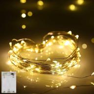 🔥 anjaylia 10ft 30led fairy lights battery operated for bedroom - waterproof warm white twinkle firefly lights for christmas birthday party wedding logo