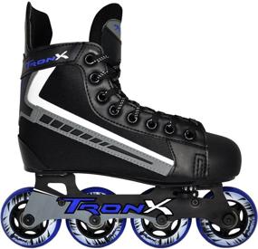 img 4 attached to 🏒 TronX Adjustable Inline Hockey Skates: Achieve Perfect Fit and Optimal Performance!