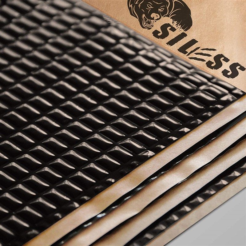 siless sound deadening black deadener 로고