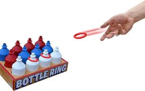 img 2 attached to Small Red Ring Toss Rings - 3 Inch, Pack of 24: Fun Outdoor Game for All Ages