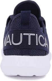 img 2 attached to 👟 Nautica Kids Lace Up Sneaker - Comfortable Running Shoes for Boys and Girls (Little Kid/Big Kid)